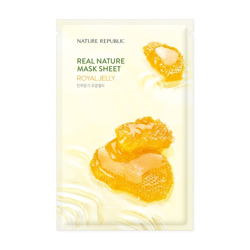 Nature Republic Real Nature Mask Sheet - Royal Jelly 23ml